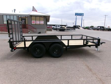 New 2026 Load Trail 83x14 Tandem Utility w/ 4' Ramp Gate 7k