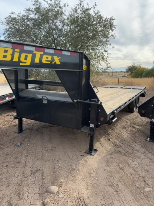 New 2027 Big Tex Trailers 20+5 GOOSENECK TRAILER 15.9K WITH MEGA RAMPS