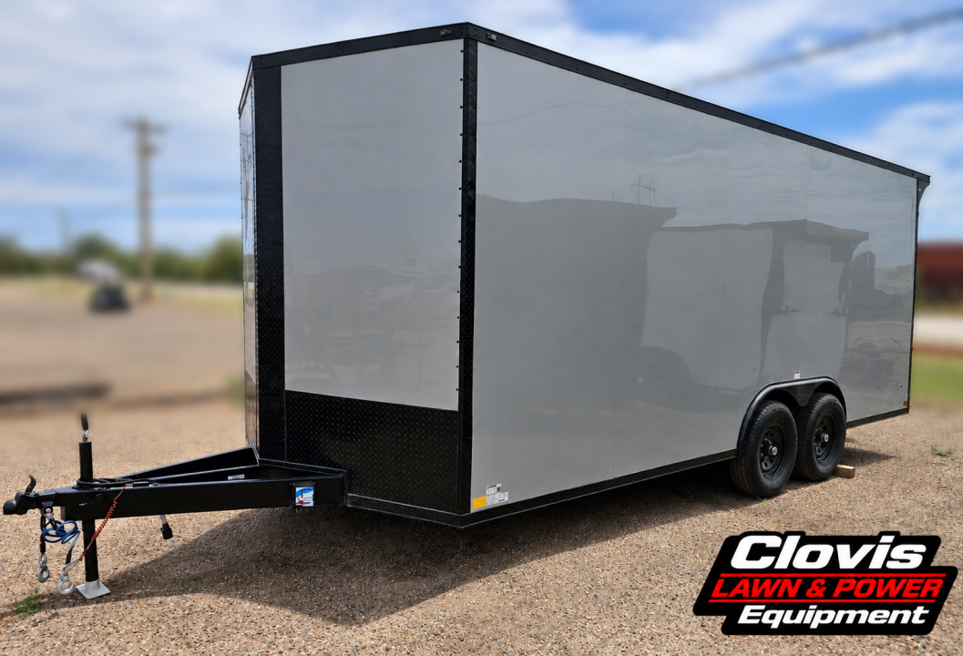 New 2026 Sawyer Trailers 8.5 X 20 X 7.5 ENCLOSED TRAILER DOVE GRAY Other