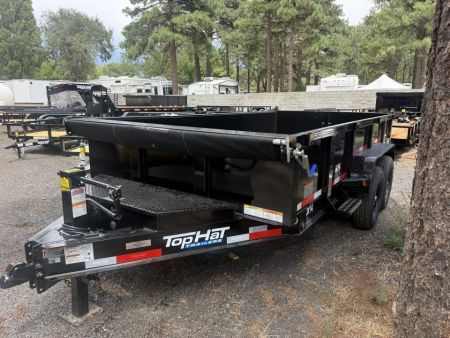 New 2027 Top Hat Trailers 12X77  DP10 Dump Trailer