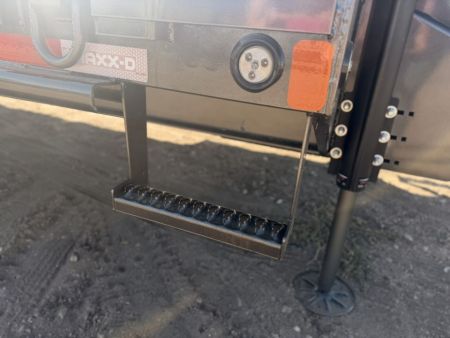 New 2027 MAXX-D 8.5-36 Tandem Dual Deckover Gooseneck Equipment Hauler W/ Hydraulic Dove Tail 30K GVWR