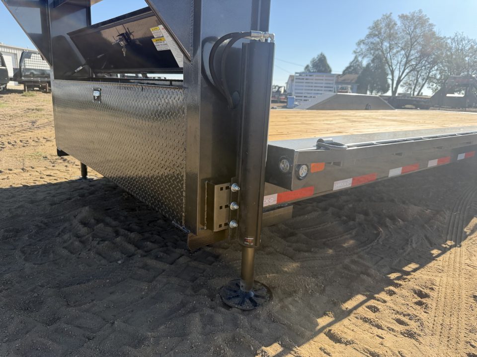 New 2027 MAXX-D 8.5-24 Gooseneck Tilt Deck Equipment Hauler W/ 18 PLY Tires 18K GVWR