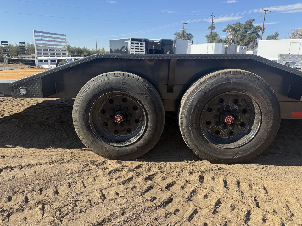 New 2027 MAXX-D 8.5-24 Gooseneck Tilt Deck Equipment Hauler W/ 18 PLY Tires 18K GVWR
