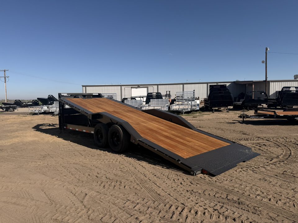 New 2027 MAXX-D 8.5-24 Gooseneck Tilt Deck Equipment Hauler W/ 18 PLY Tires 18K GVWR