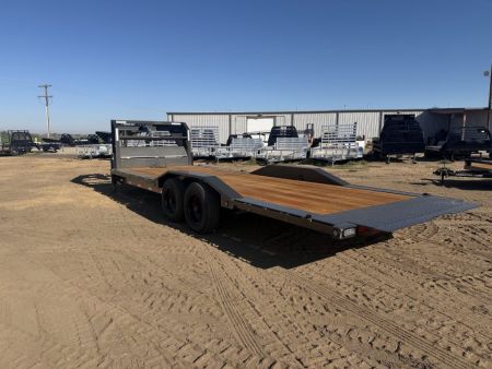 New 2027 MAXX-D 8.5-24 Gooseneck Tilt Deck Equipment Hauler W/ 18 PLY Tires 18K GVWR