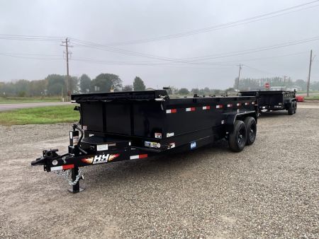 New 2027 H&H Trailers H-DBW16-140 Dump Trailer