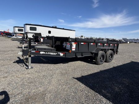 New 2026 Hillcrest 7x14 14K Dump Trailer