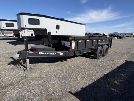 New 2026 Hillcrest Trailers 7x16 14K Dump Trailer