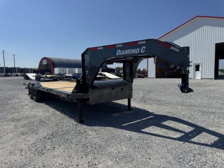 New 2027 Diamond C HXD 210 102 x24 20,000# GVWR Equipment Trailer
