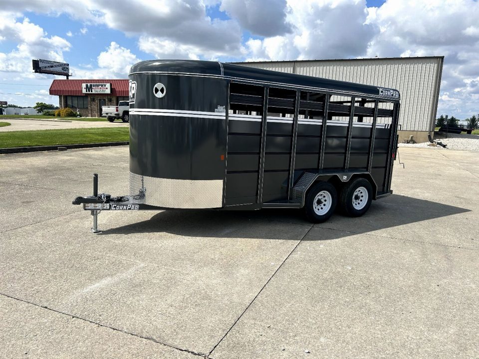 New 2027 CornPro SB16 6s Bumper Pull Stock / Stock Combo Trailer
