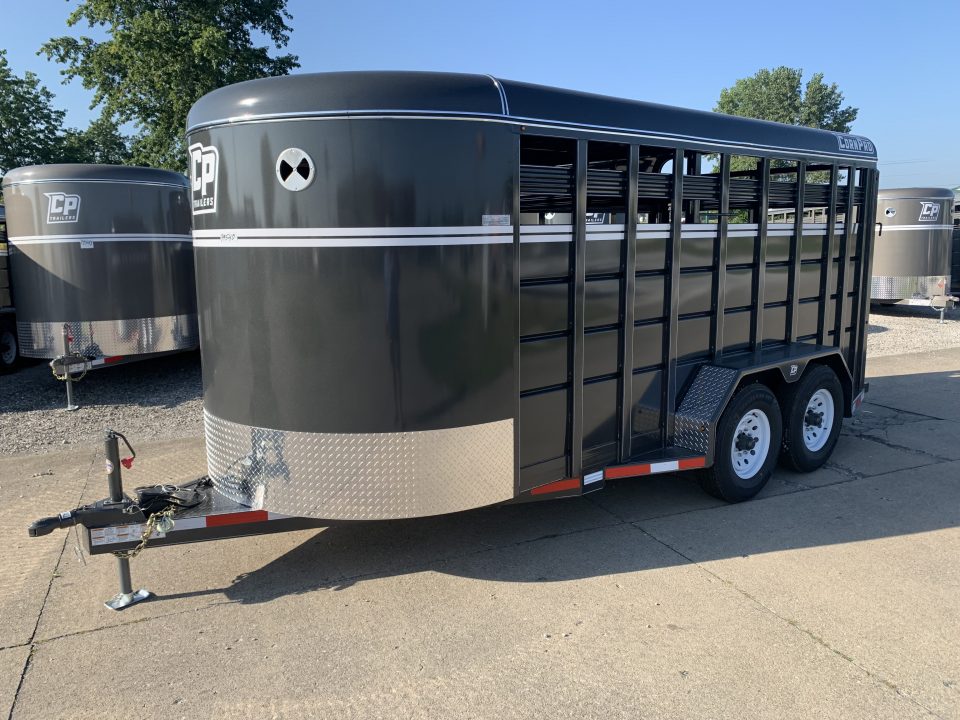 New 2027 CornPro SB 16 7H Stock Trailer