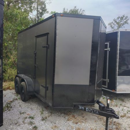 New 2027 Mammoth 6x12 TA, 7' interior height, 3.5k axles, .080 polycore Cargo / Enclosed Trailer