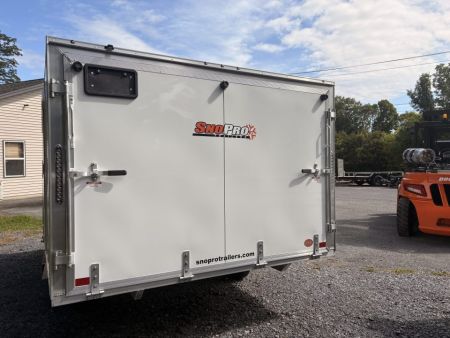 New 2027 ALCOM 101 X 12 Hybrid Snowmobile Trailer