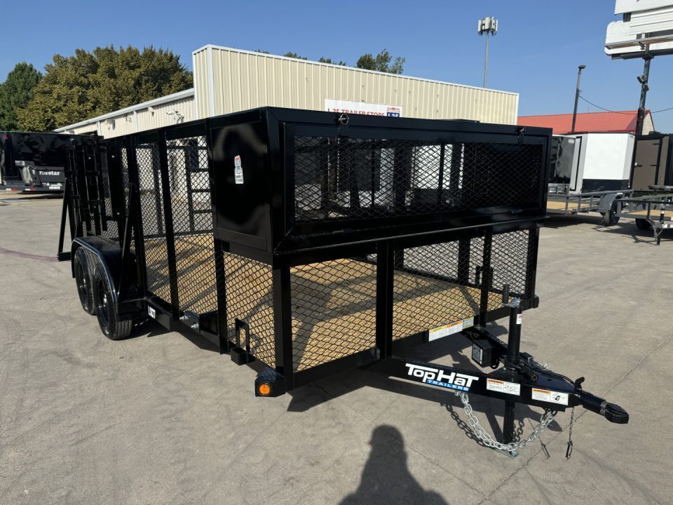 New 2026 Top Hat Trailers LS07 16' X 83" Landscape Trailer