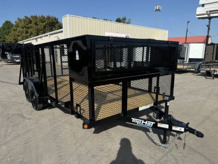 New 2026 Top Hat Trailers LS07 16' X 83  Landscape Trailer