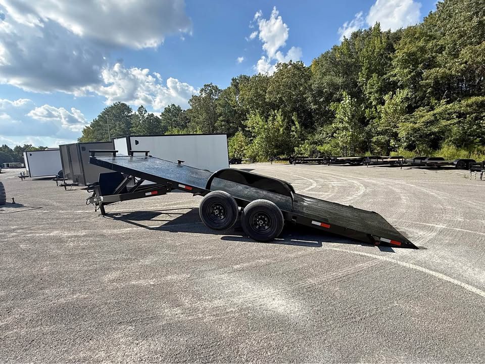 New 2027 Oak Ridge 7x22 14k Car Hauler Tilt Trailer