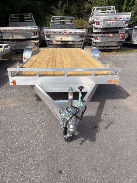New 2027 ALCOM Cargo Pro 8 X 20 Open Car Hauler Wood Deck