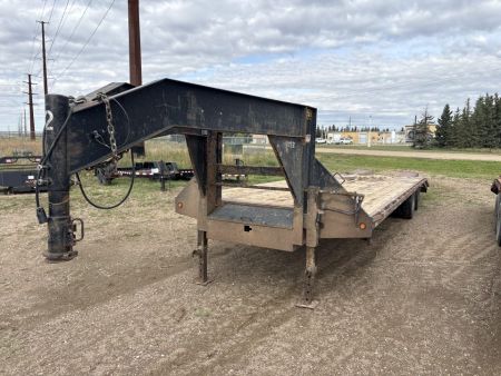 Used 2013 Big Tex Trailers 25' Flatbed Trailer