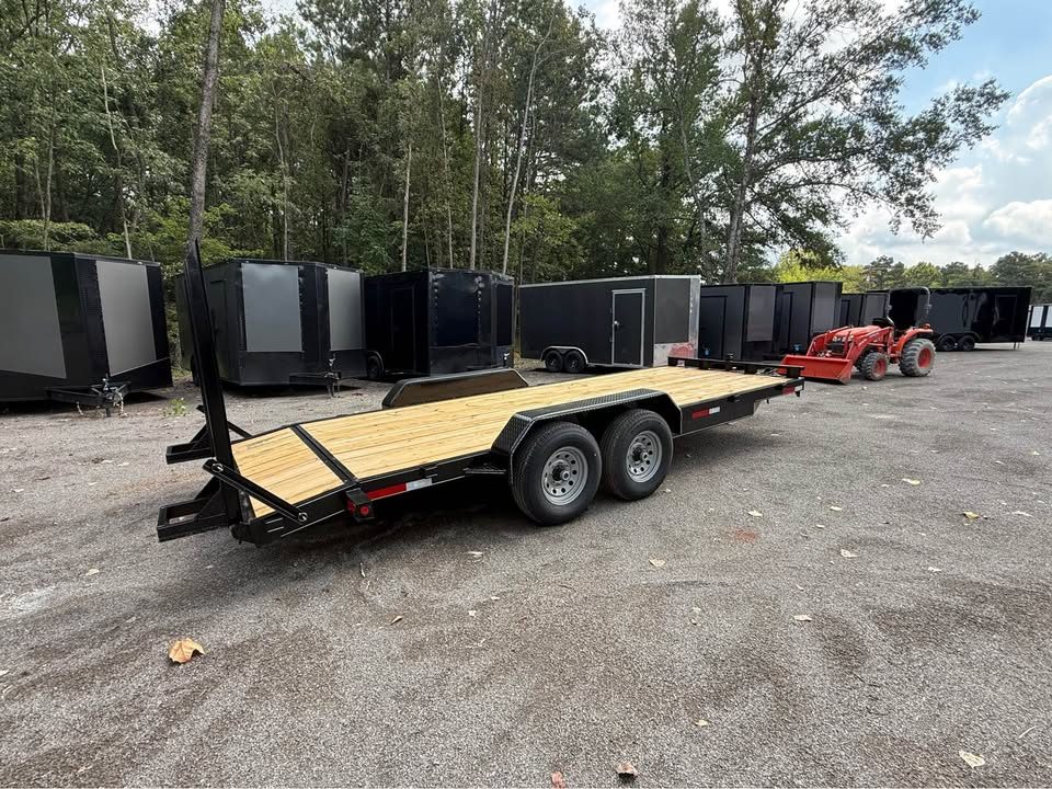 New 2026 Oak Ridge 83x20 14k Equipment Trailer