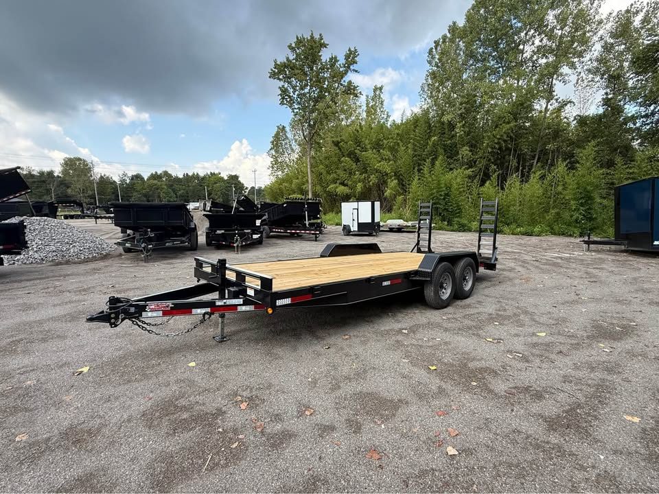 New 2026 Oak Ridge 83x20 14k Equipment Trailer
