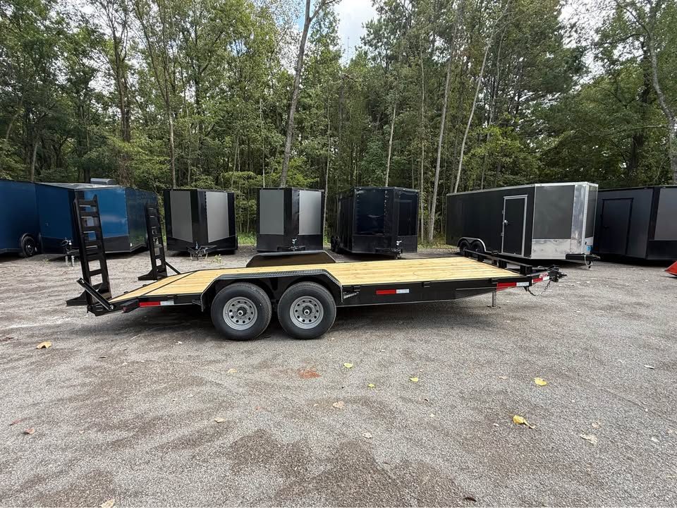 New 2026 Oak Ridge 83x20 14k Equipment Trailer