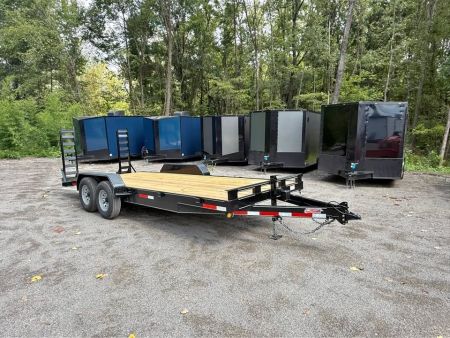 New 2026 Oak Ridge 83x20 14k Equipment Trailer