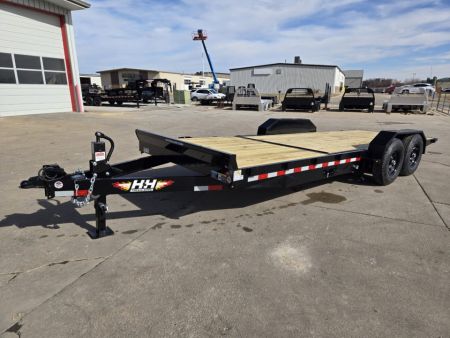 New 2027 H&H Trailers 82x16+6 Gravity Tilt 14K Equipment Trailer