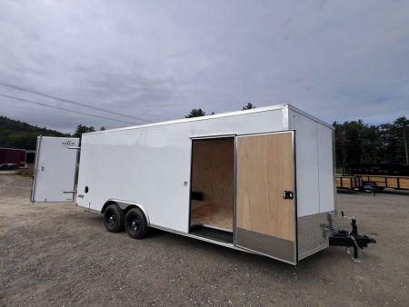 New 2027 Pace American 8.5X20 + 2ft V nose/ 7' interior/ Translucent Roof / Barn Doors - 9990GVW