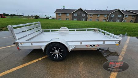 New 2027 H&H Trailers 78x12 Aluminum Low Side Utility Trailer