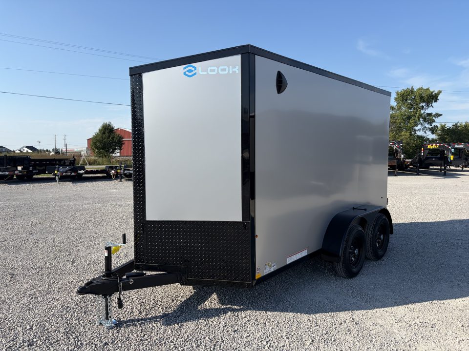 New 2027 LOOK TRAILERS K-SE7212-070 (6' X 12') 7K Cargo / Enclosed Trailer
