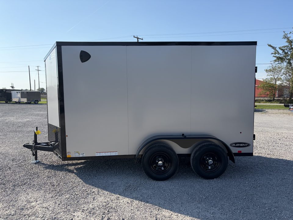 New 2027 LOOK TRAILERS K-SE7212-070 (6' X 12') 7K Cargo / Enclosed Trailer