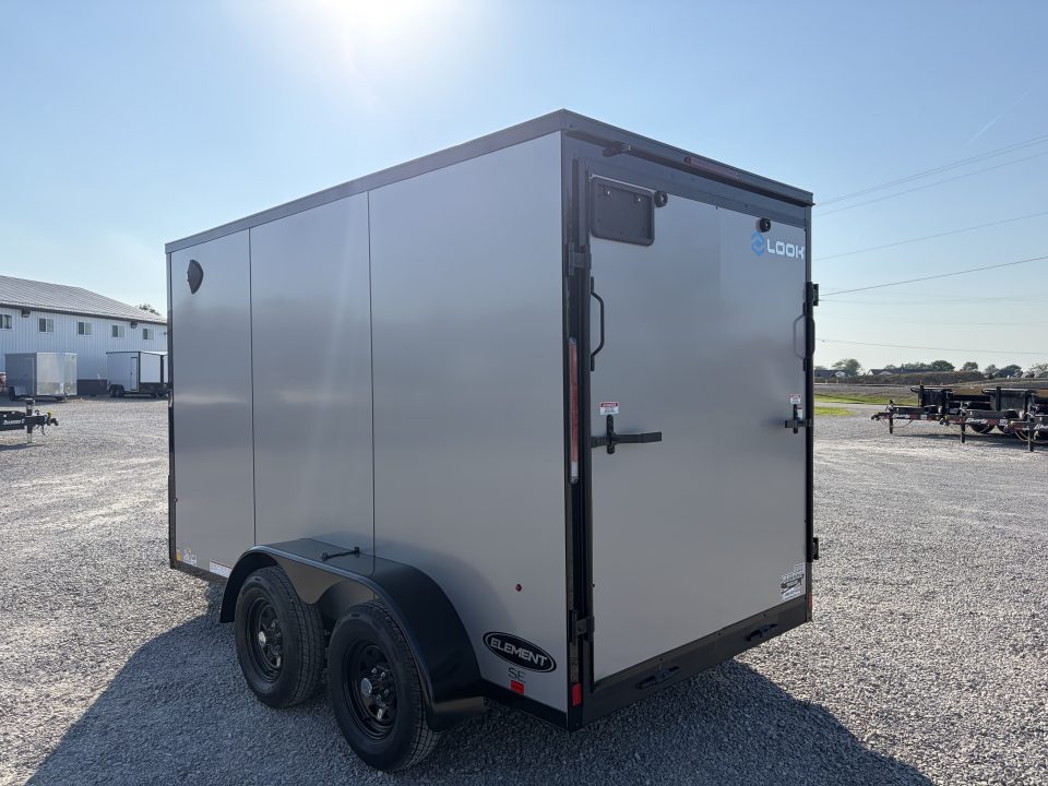 New 2027 LOOK TRAILERS K-SE7212-070 (6' X 12') 7K Cargo / Enclosed Trailer