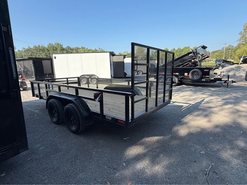New 2026 Oak Ridge 77x14 7k Utility Trailer