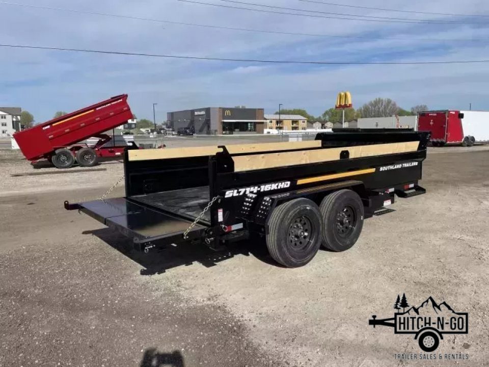 New 2027 Southland 7x14 16k HD Dump Trailer