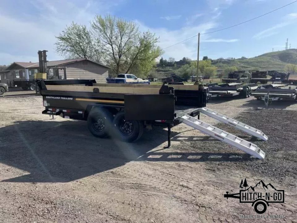 New 2027 Southland 7x14 16k HD Dump Trailer