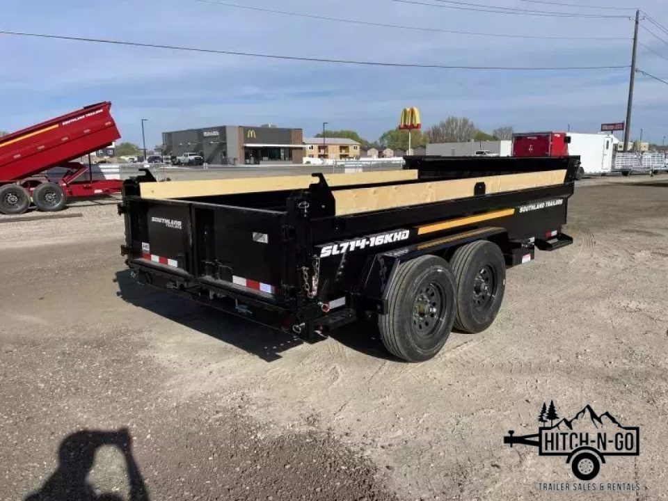 New 2027 Southland 7x14 16k HD Dump Trailer