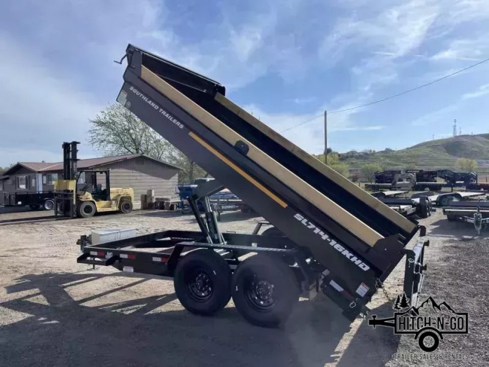New 2027 Southland 7x14 16k HD Dump Trailer