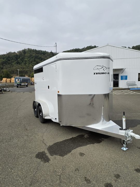 New SALE! 2027 Thuro-Bilt Wrangler 2H HORSE SLANT LOAD TRAILER 7000 GVWR