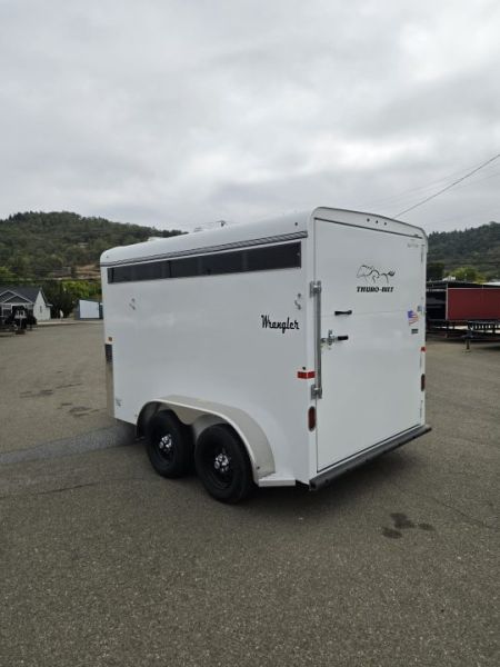 New SALE! 2027 Thuro-Bilt Wrangler 2H HORSE SLANT LOAD TRAILER 7000 GVWR
