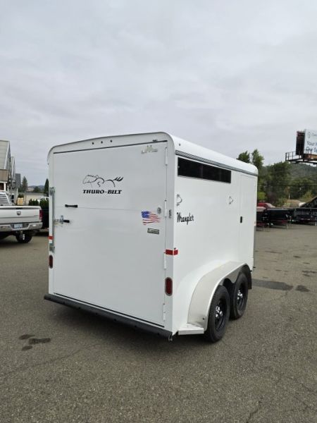 New SALE! 2027 Thuro-Bilt Wrangler 2H HORSE SLANT LOAD TRAILER 7000 GVWR
