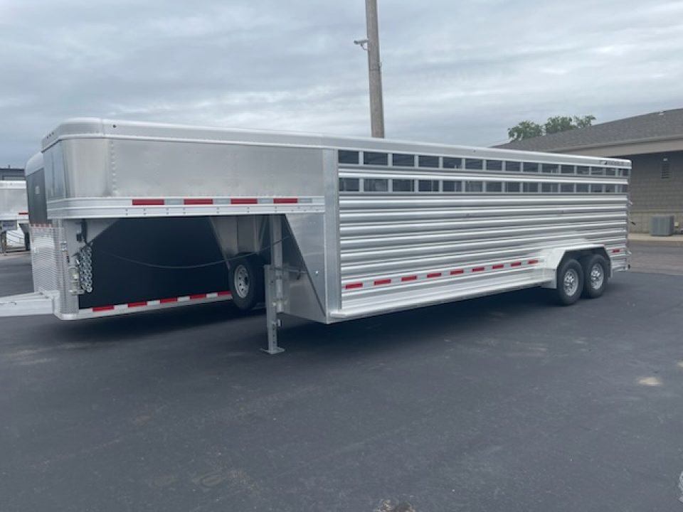 New 2027 Featherlite Trailers 7x24 model 8127 Stock Trailer