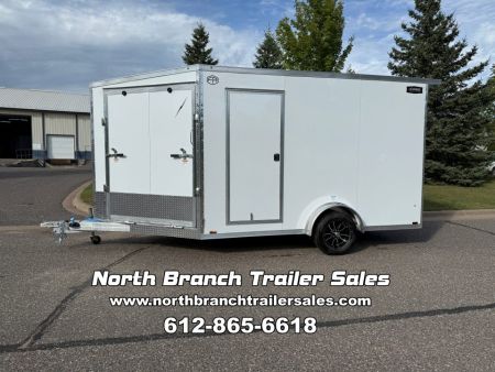 New 2027 Lightning Trailers LTFES712SA Snowmobile Trailer