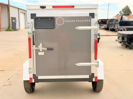 New 2027 Cross Trailers 4-6-1V Enclosed Barn Door 2K GVWR