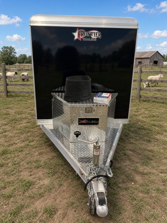 New 2027 Frontier Trailers 4 x 8 Farmhand Livestock Trailer | All-Aluminum | 2,990 GVWR | Hay Rack Stock / Stock Combo Trailer