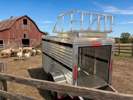 New 2027 Frontier Trailers 4 x 8 Farmhand Livestock Trailer | Aluminum Stock Trailer | 2,990 GVWR Stock / Stock Combo Trailer