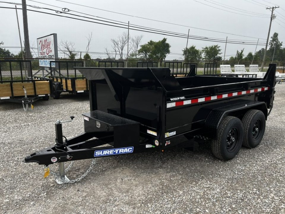 New 2027 Sure-Trac 72 x10 10K Single Ram Dump Trailer