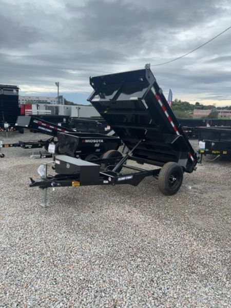 New 2027 Sure-Trac 5x10 SIngle Ram homeowner Dump Trailer