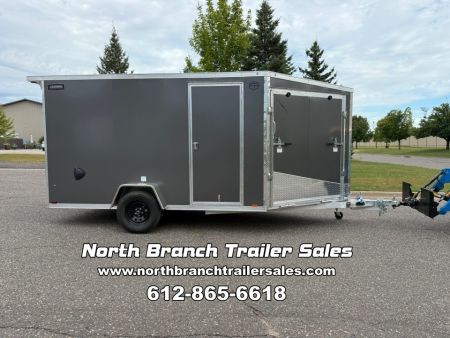 New 2027 Lightning Trailers LTFES712SA Snowmobile Trailer