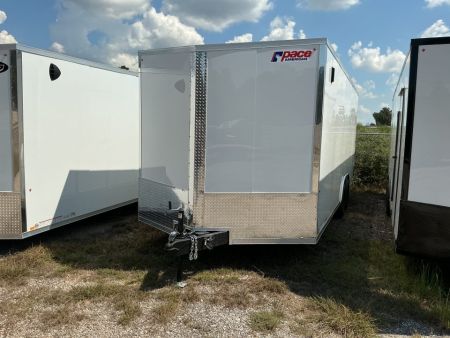 New 8.5 x 20 Journey SE Flat Top Sloped V-nose Car Hauler 10K STANDARD INTERIOR HEIGHT 7'0 