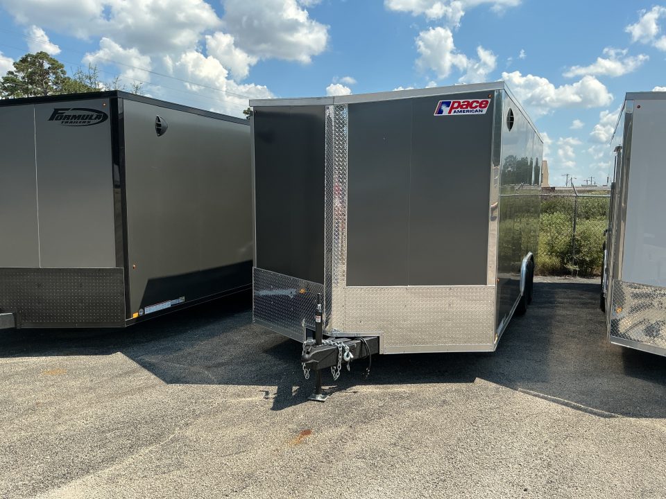 New 8.5 x 20 Journey SE Flat Top Sloped V-nose Car Hauler 10K